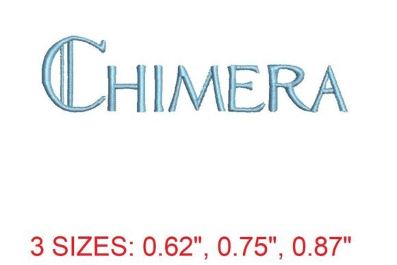 Chimera Font Embroidery Review