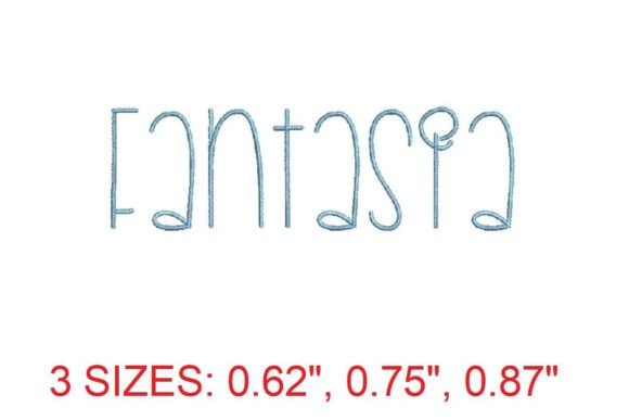 Fantasia Embroidery Font Review