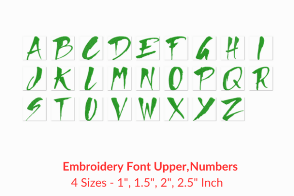 Flare Font Embroidery Design Review