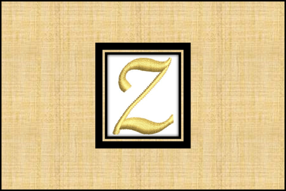 Gold Letter Z Embroidery Design Review