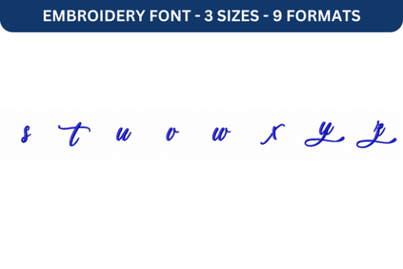 Lovely Home Font Lower S to Z Review