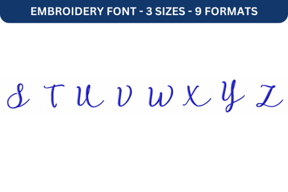Rose of Baltimore Font Upper S to Z Review