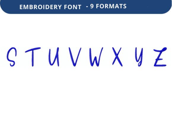 Smooth Slushie Font S to Z Review